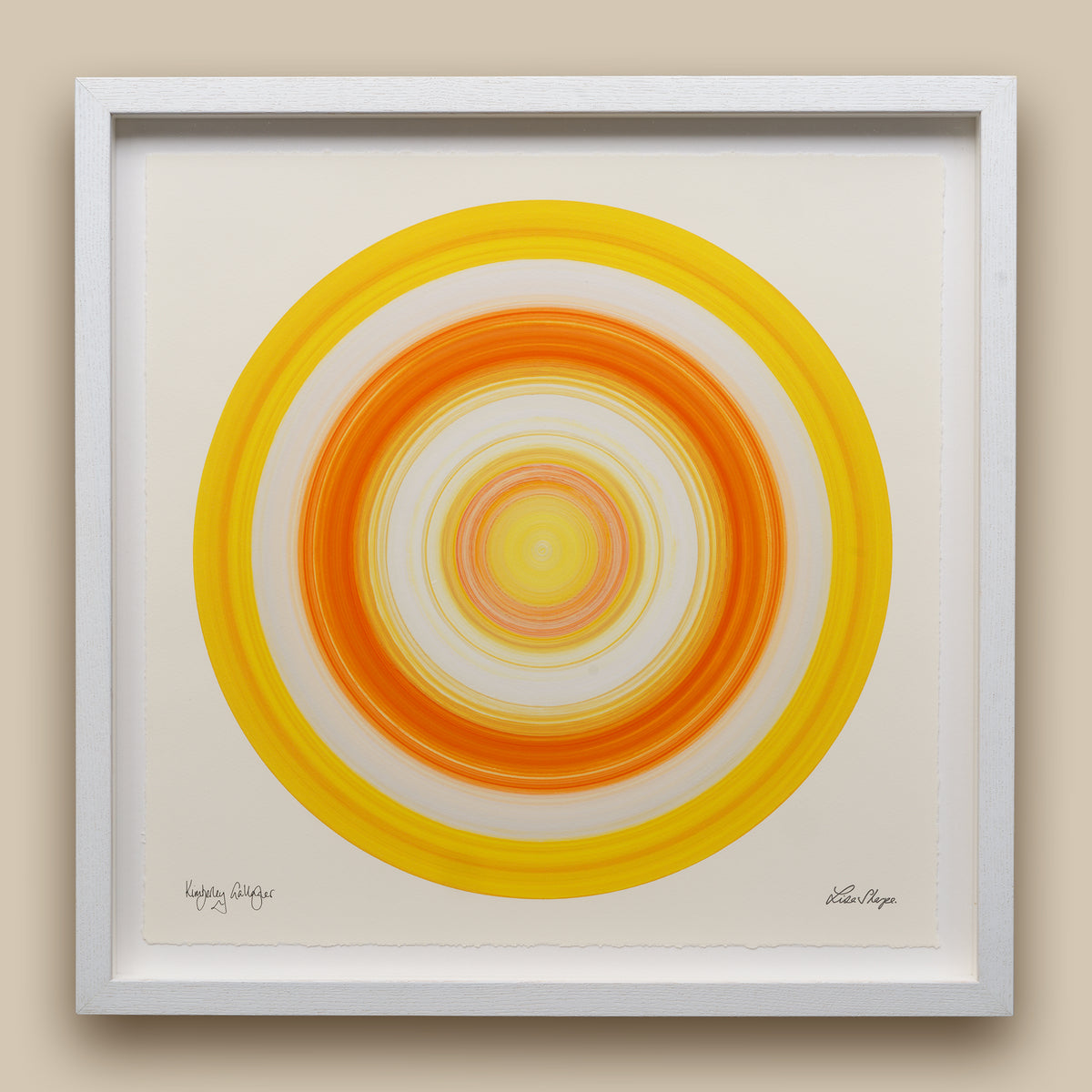 Sunshine print by Lisa Sharpe and Kimberley Gallagher