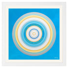 Yellow and blue uplifting print with the message You are a Beautiful Star Keep Shining Brightly designed as a gift.